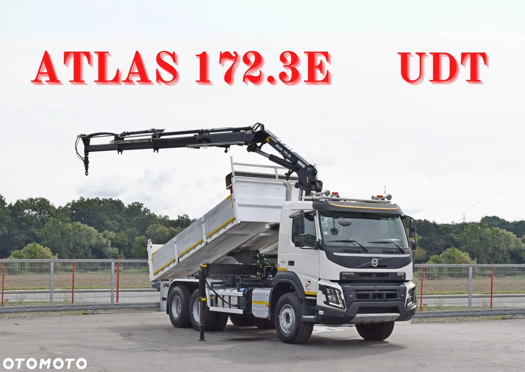 Volvo FMX 450 * WYWROTKA 5,40 m + ATLAS 172.3E + PILOT / 6x4 - 1