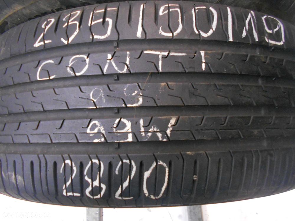 OPONY  235/50R19 CONTINENTAL ECO CONTACT 6 DOT 0622 / 2820 6.9MM - 3