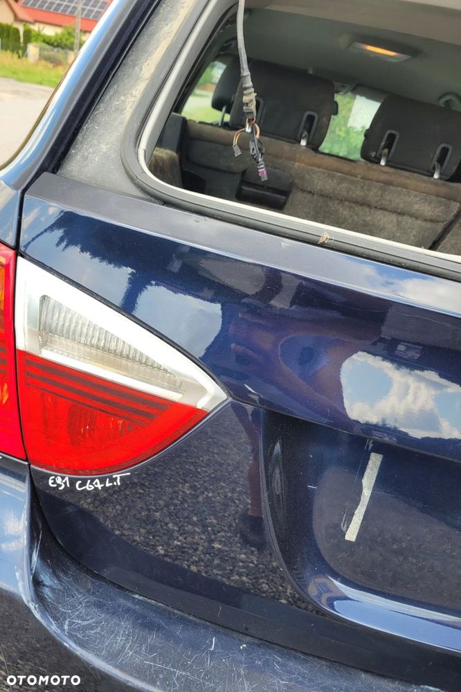 KLAPA BAGAŻNIKA BMW E91 A35 MONACOBLAU ORG LAKIER C67 - 2