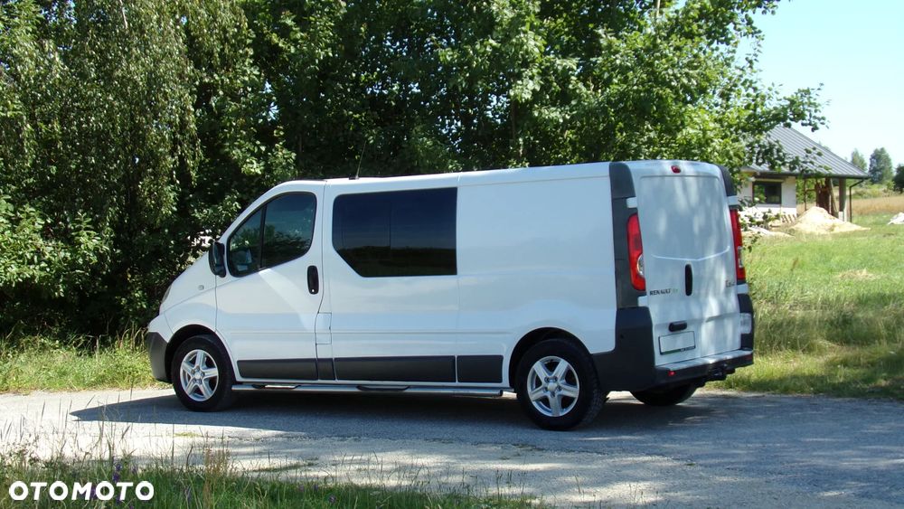 Renault TRAFIC 2.0 115KM * TECHLINE * LONG * BRYGADÓWKA 6 OSÓB * WZOROWY STAN ! - 6