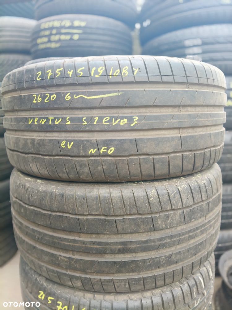 275/45R19 108Y - Hankook Ventus S1 Evo 3 - Para - 6mm - 2020r. - 1
