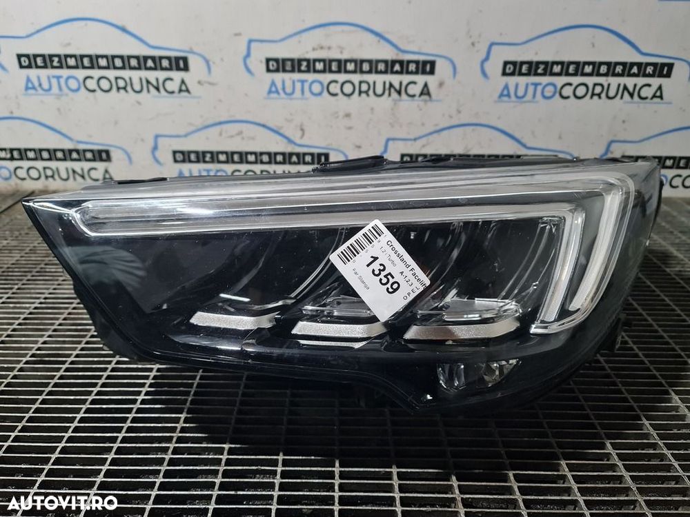 Far Stanga Opel Crossland Facelift 2020 - 2025 SUV 4 Usi (1359) LED Adaptiv 39153433 - 1