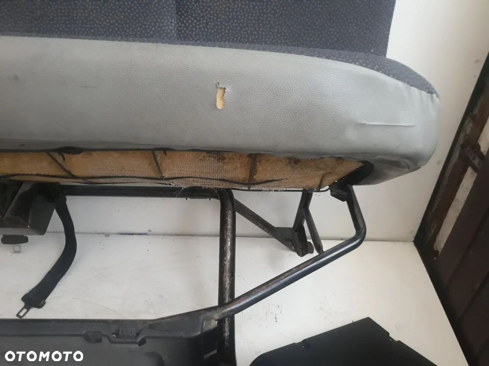 FOTEL KANAPA RENAULT MASTER II DOKA DUBEL KABINA 2 RZĄD - 11