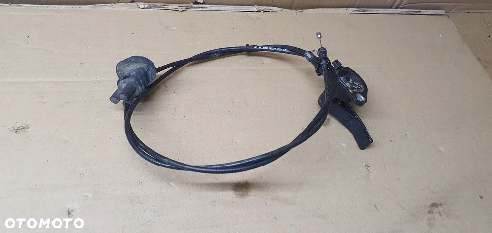 Klamka raczka dźwignia otwierania maski linka cięgno Renault Trafic III Vivaro B - 3