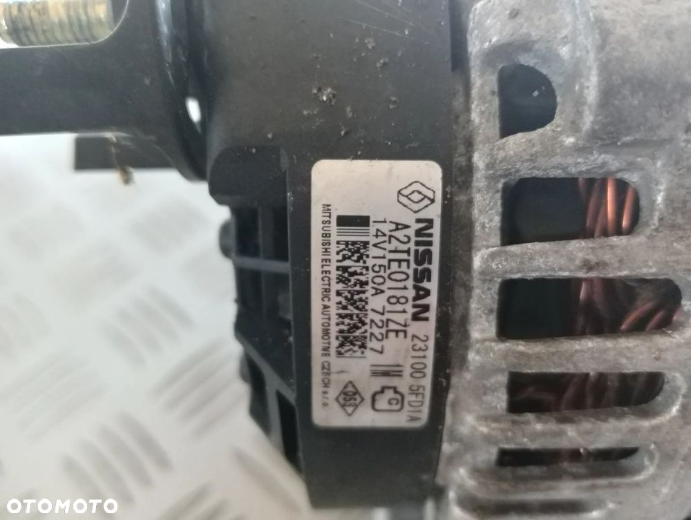 NISSAN DCI 23100-5FD1A ALTERNATOR - 2