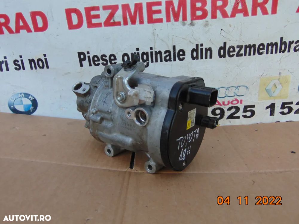 Compresor clima Toyota 1.8 hibrid Auris corolla verso prius chr c-hr 1.8 hybrid - 2
