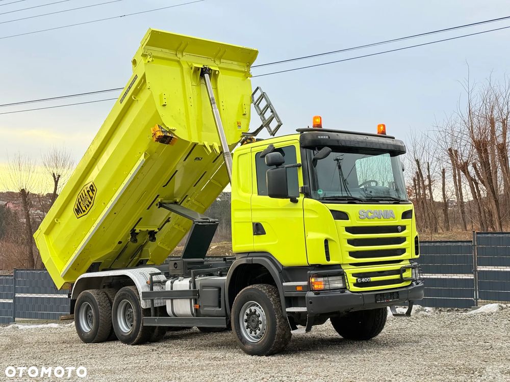 Scania * Scania G400 * Kiper / Wywrotka * 6x6 * Sprowadzona * Stan Perfekcyjny - 36