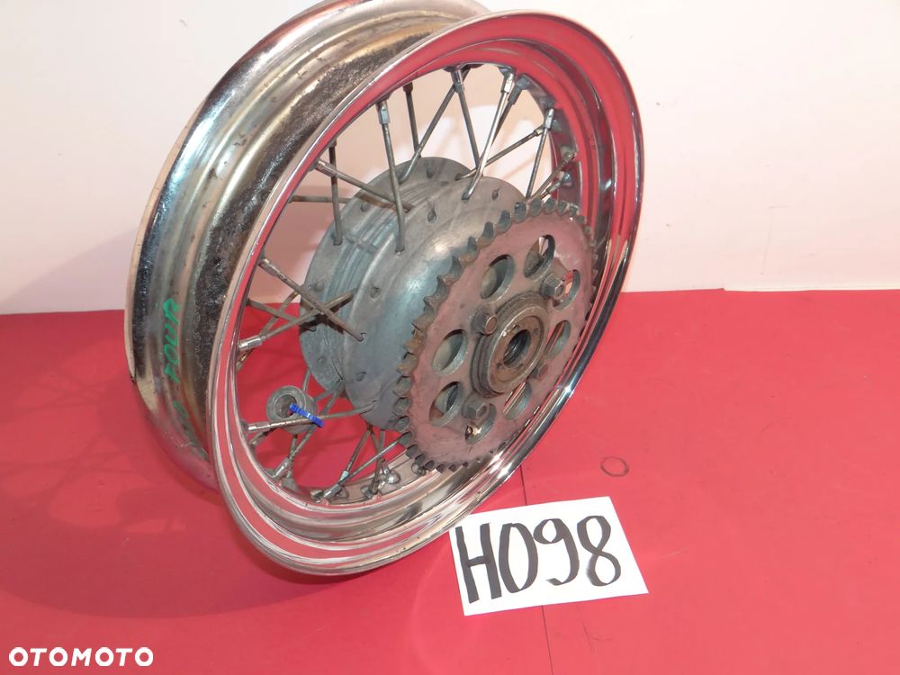 HONDA CB 350 360 FOUR PIASTA BĘBEN ZĘBATKA KOŁO FELGA TYŁ H098 - 11