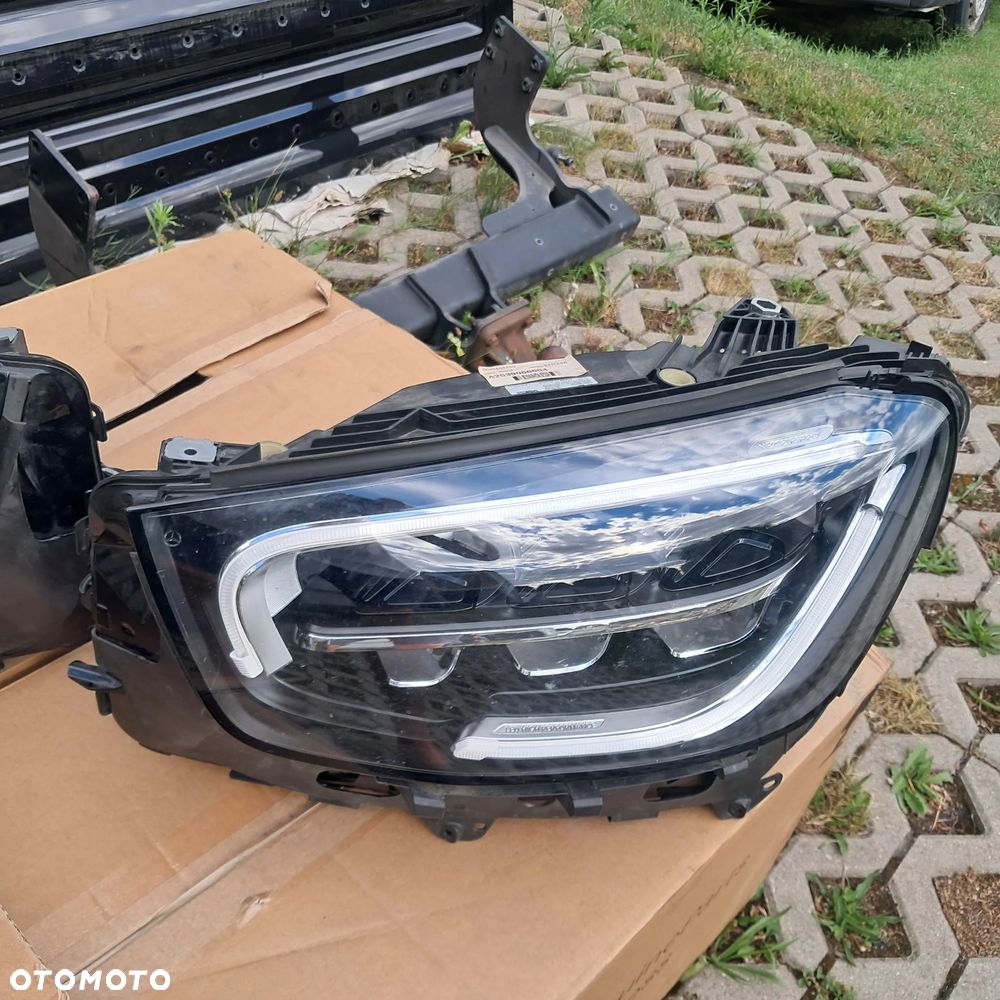 Lampy przód przednie Mercedes GLC lift a2539060604 a2539066403 led high performance full komplet lewa + prawa - 5