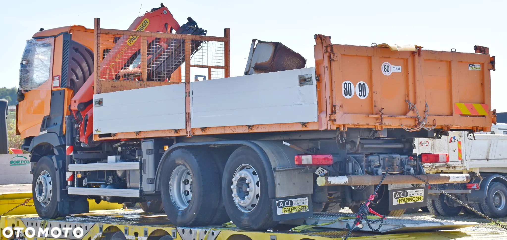 Renault C 380 * WYWROTKA 5,40m + PK 16001 K-B - 5