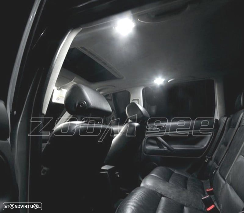 KIT COMPLETO DE 11 LAMPADAS LED INTERIOR PARA VOLKSWAGEN VW PASSAT B5 97-05 - 5
