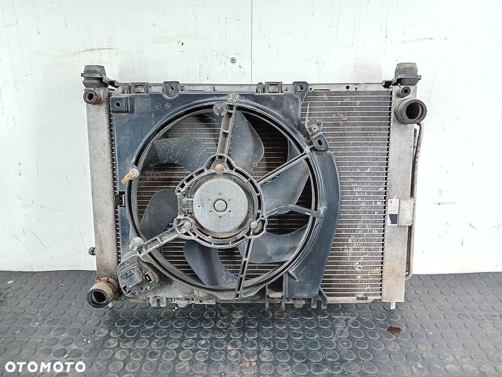 ZESTAW CHŁODNIC WODA KLIMA WENTYLATOR RENAULT CLIO III 1831442016 1.2 16V - 6