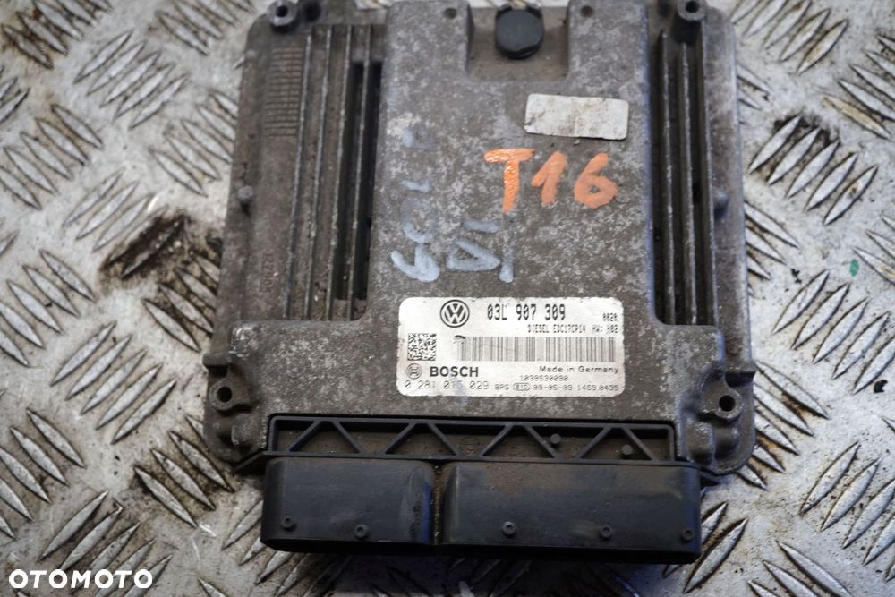 STEROWNIK SILNIKA KOMPUTER PASSAT B6 2.0 TDI 03L907309 0281015029 VOLKSWAGEN 2005-2010 - 1