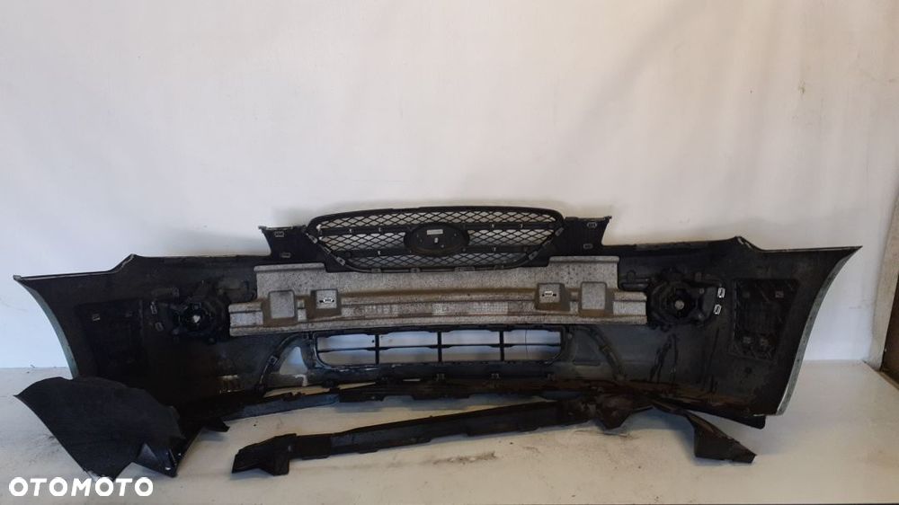 ^ ZDERZAK PRZÓD PRZEDNI KIA CARENS 3 III BŁĘKITNY HALOGENY - 4