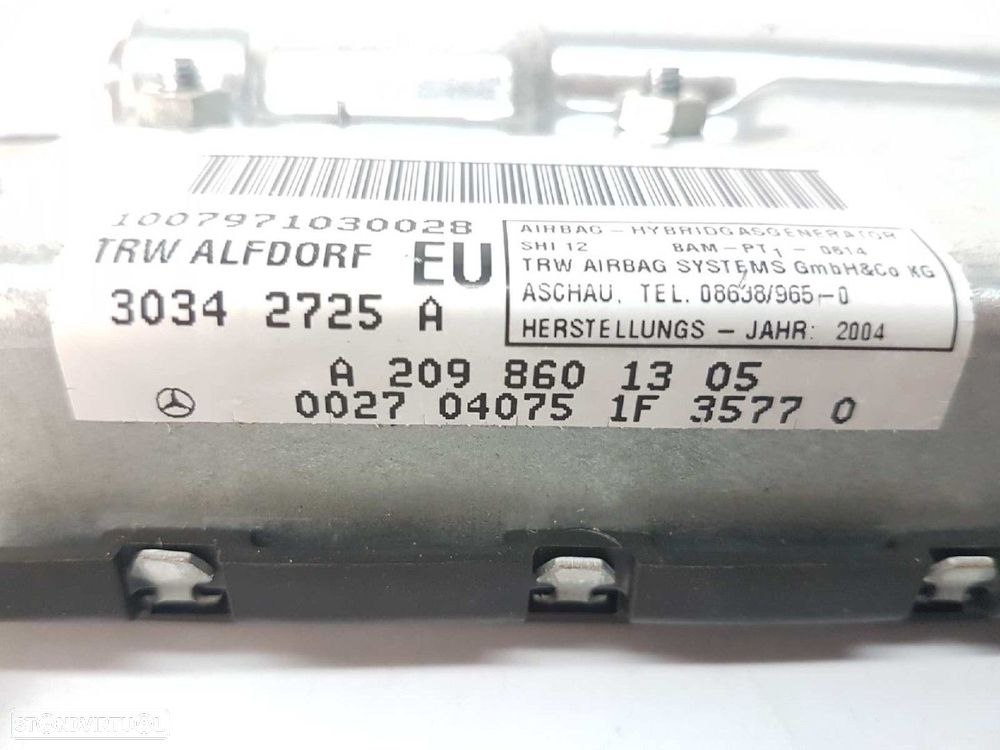 AIRBAG DA PORTA DIANTEIRA ESQUERDA MERCEDES CLASE CLK (W209) COUPE 270 CDI (209.... - 4