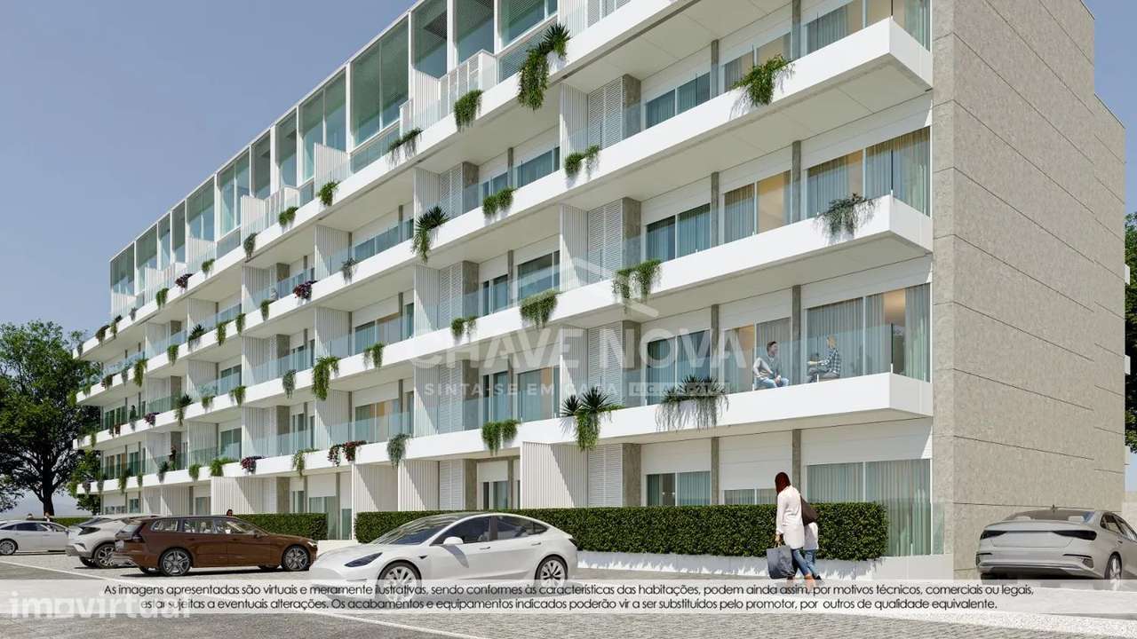 Apartamento T2 Novo em Canidelo - Grande imagem: 3/11