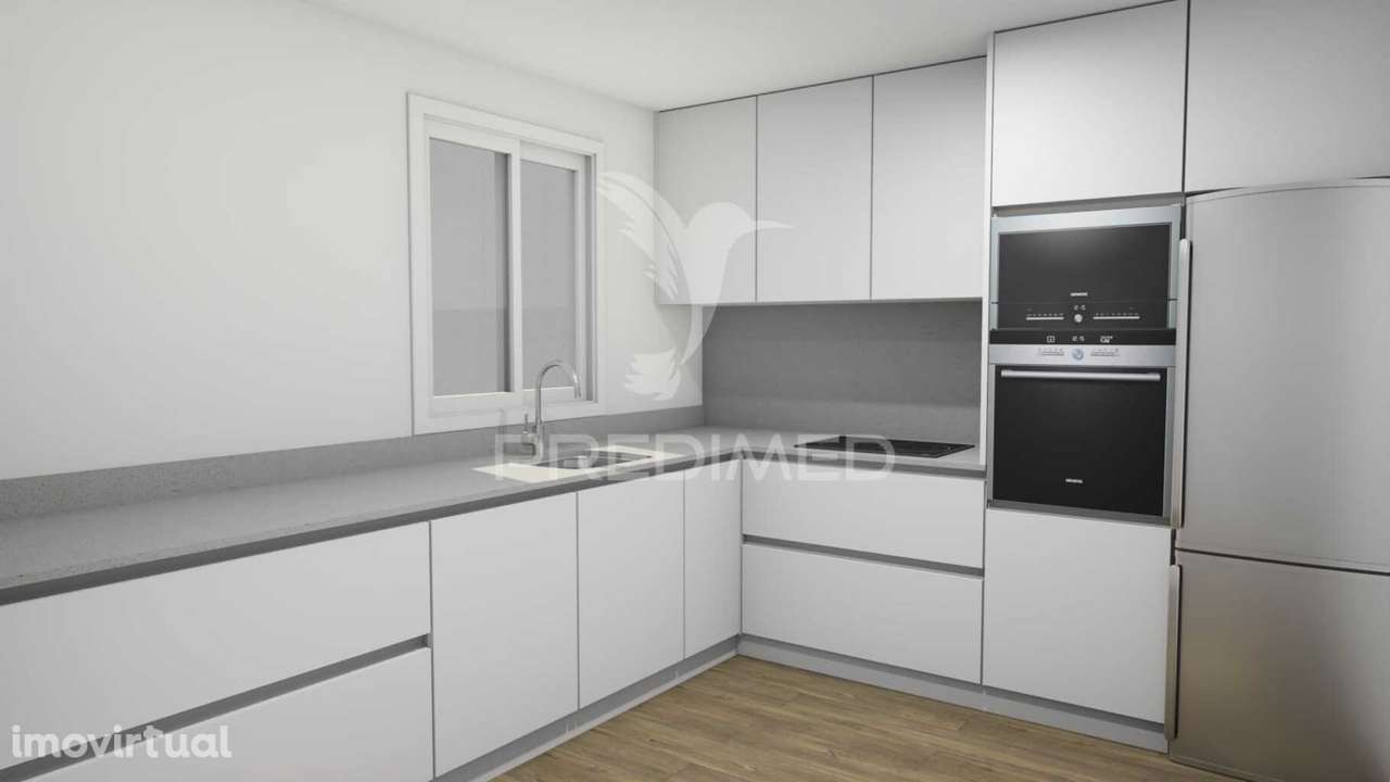 Fantástico apartamento T2 novo e moderno com excelente exposição solar - Grande imagem: 3/5