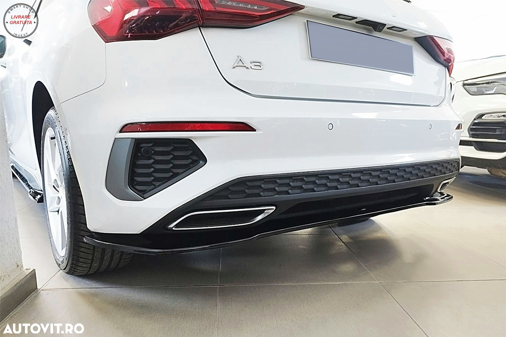 Prelungire bara spate Audi A3 8Y S-Line (2020-2024) Sportback RS3 Design- livrare gratuita - 8