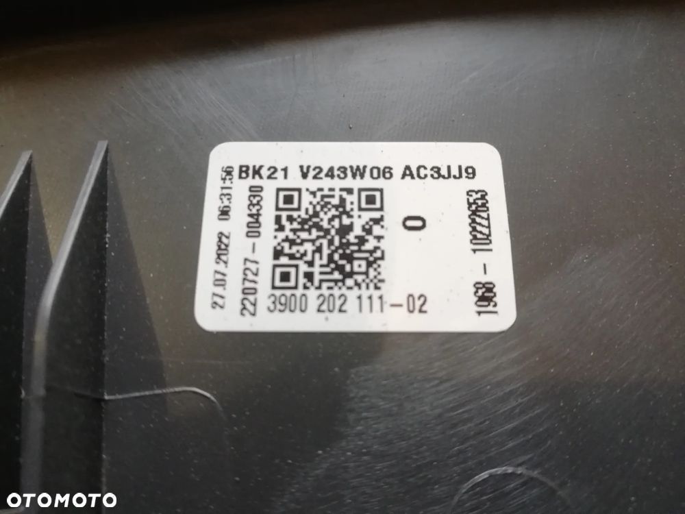 komplet Plastik osłona słupka Lewa Prawa BK21-V243W06-ABW BK21-V243W07-ABW FORD TRANSIT CUSTOM 20R - 4