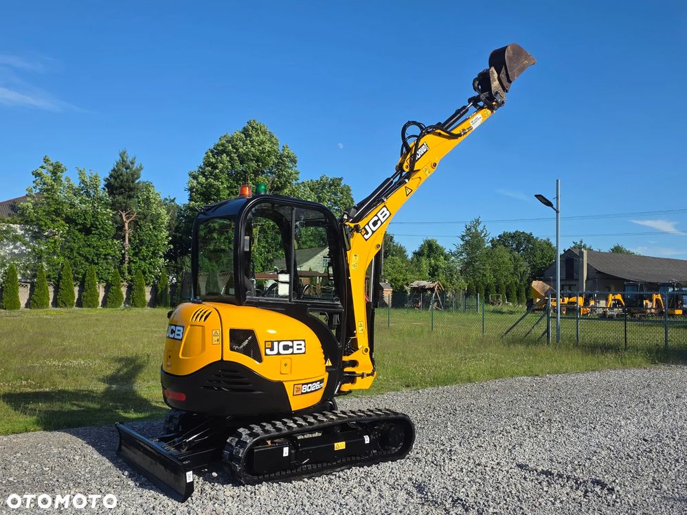 JCB JCB 8026 CTS mini Koparka 1901 MTG sprowadzona 3 łyżki szybkozłącze hydrauliczne piękny stan GOODBER 8025 30 - 17