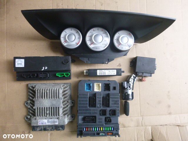 ZESTAW STARTOWY KOMPUTER STACYJKA IMMOBILIZER CITROEN C8 2.0 HDI - 2