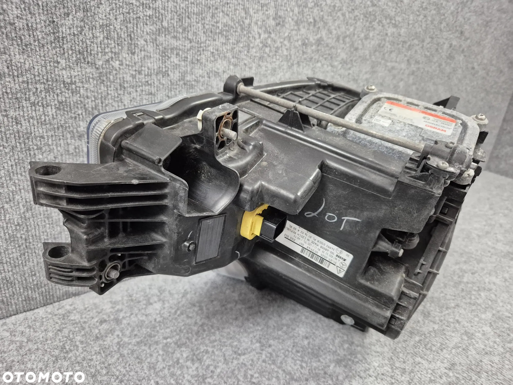 REFLEKTOR LAMPA PRZEDNIA LEWA - MERCEDES ACTROS A961 MP4 XENON LED - 7