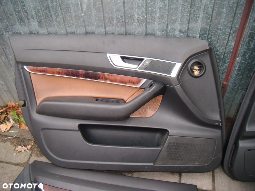 audi a6 c6  kombi komplet skórzanych foteli z boczkami - 7