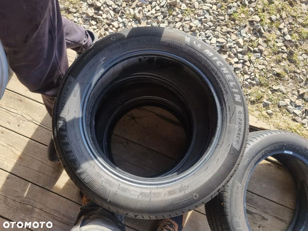 OPONY MICHELIN E-PRIMANCY 195/55R16 91H ,XL 2023r, 4x7mm jak nowe - 10