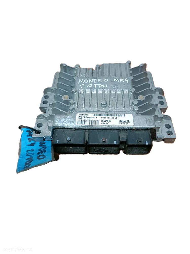FORD MONDEO MK4 07-14 2,0 TDCI STEROWNIK KOMPUTER 5WS40595E-T * - 1