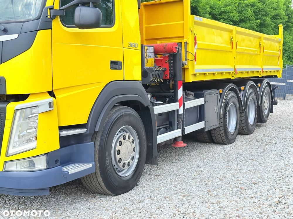 Volvo * Volvo FM 380 * Kiper Wywrotka * 8x4 * Kran Palfinger PK 27001-EH * Sprowadzony * - 7