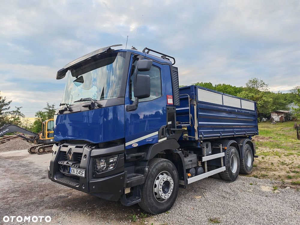 Renault Wywrotka K 380 6x4 Kipper Tipper Manual - 10
