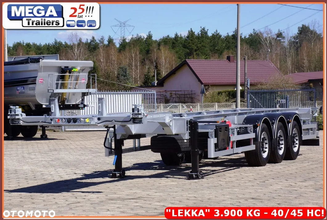 Inny Podwozie LIGHT 3.900 kg - kontenery 40/45 Ft (HC) z ADR EX3 !!! - 9