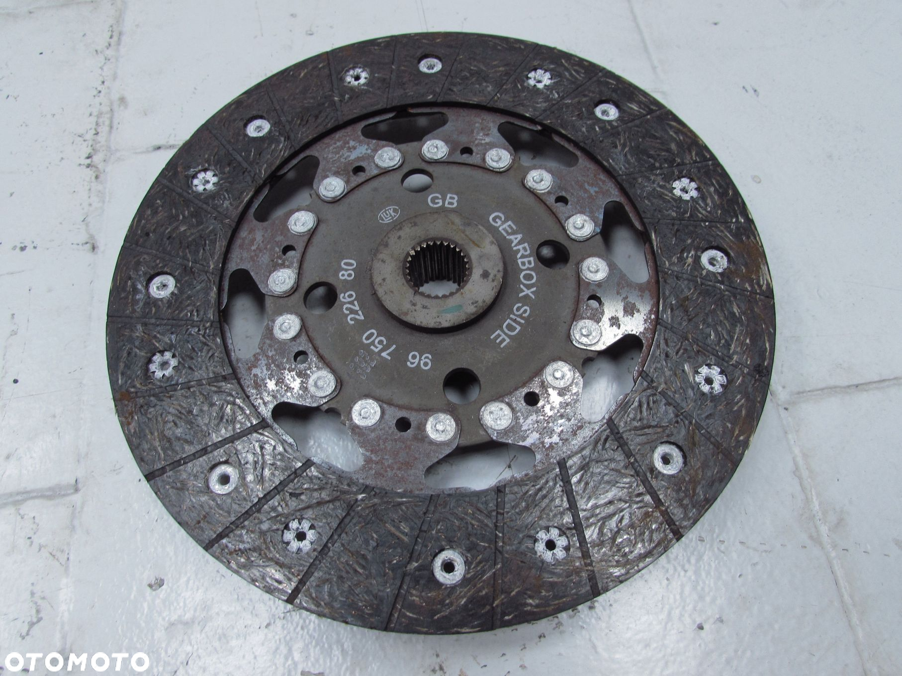 VOLVO PEUGEOT 1.6 D2 E-HDI 09-16 SPRZEGLO KOLO DWUMASOWE TARCZA 7MM DOCISK 9675022680 - 6