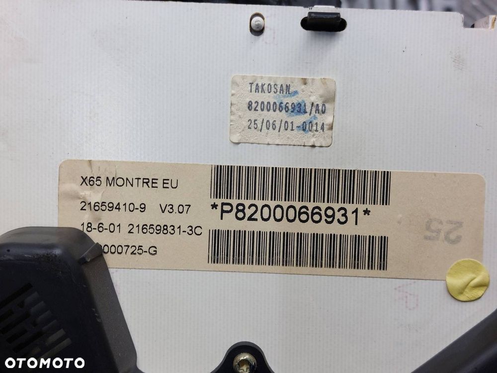ZESTAW STARTOWY RENAULT THALIA I 1.4 8V 8200059086 8200044437 8200066931 - 7