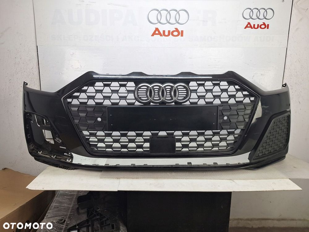 ZDERZAK AUDI A1 82A 2018-2024 ORYGINAŁ OE ASO GRILL ATRAPA - 1