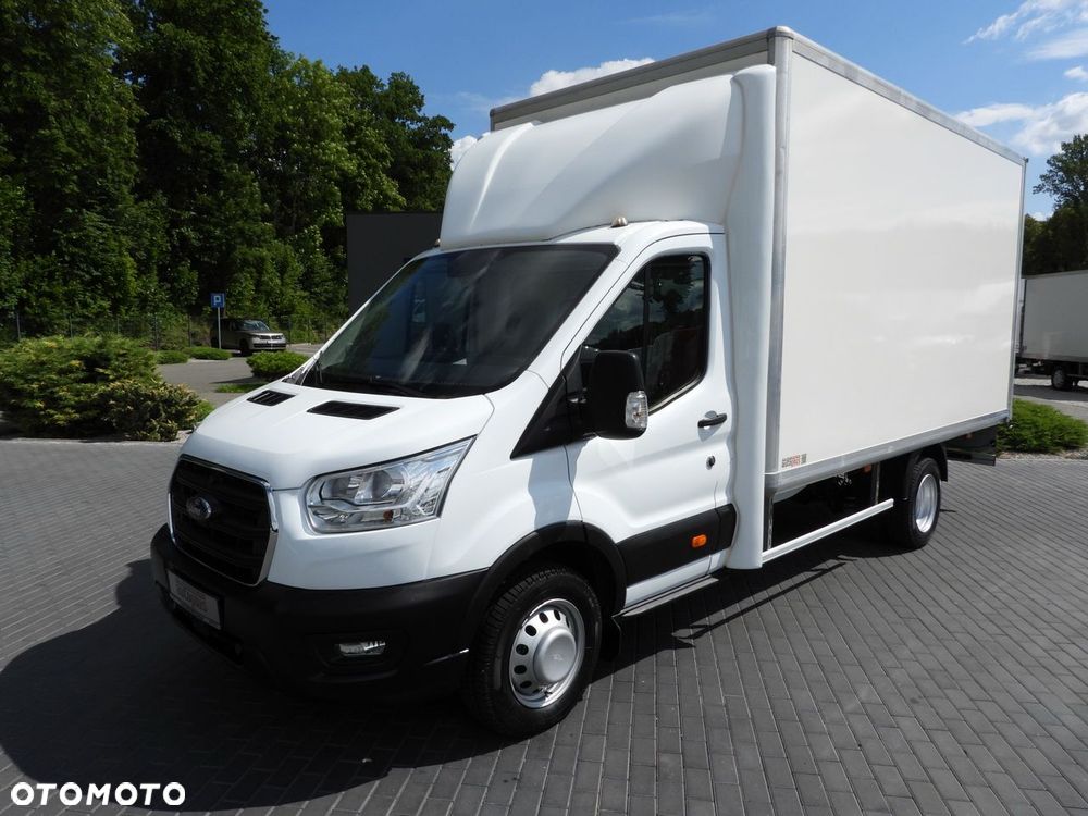 Ford TRANSIT KONTENER WINDA 8 PALET TEMPOMAT LEDY BLIŹNIACZE KOŁA KLIMATYZACJA  130KM - 23