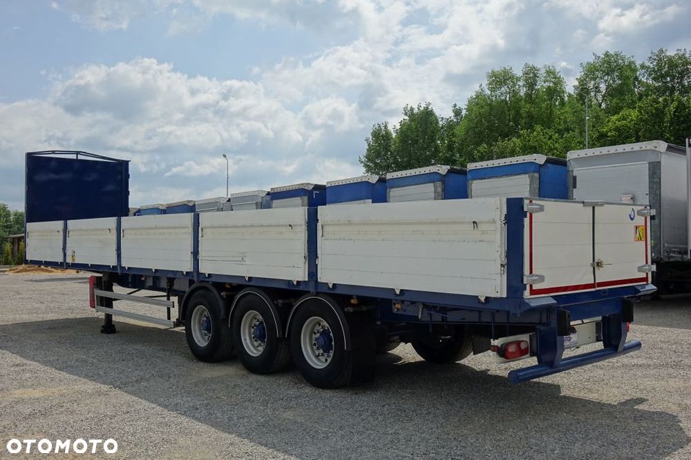 Trailor PLATFORMA / BURTOWA / OSIE SMB / PODŁOGA WZMACNIANA - SZYNA-DESKA - 6