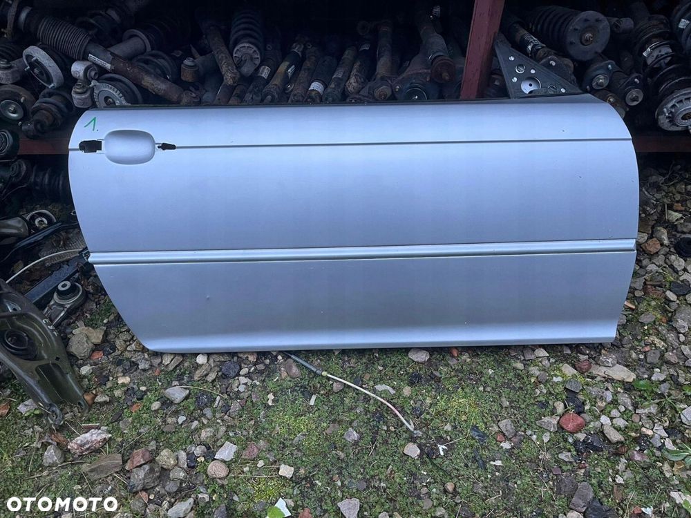 BMW E46 COUPE DRZWI PRAWE PRZEDNIE TITNASILBER 354 - 10