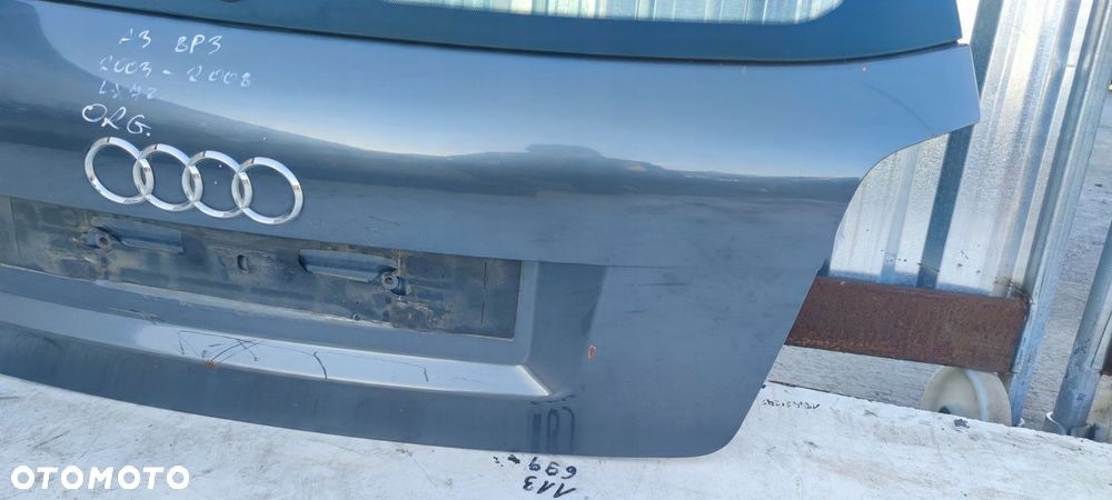 KLAPA TYŁ AUDI A3 8P 3 -DRZWI LX7Z 2003-2008 ORYGINAŁ ! - 11