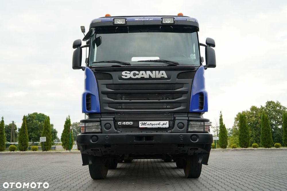 Scania G 480 / 8x4 / WYWROTKA DWUSTRONNA / HYDROBURTA / MANUAL - 3