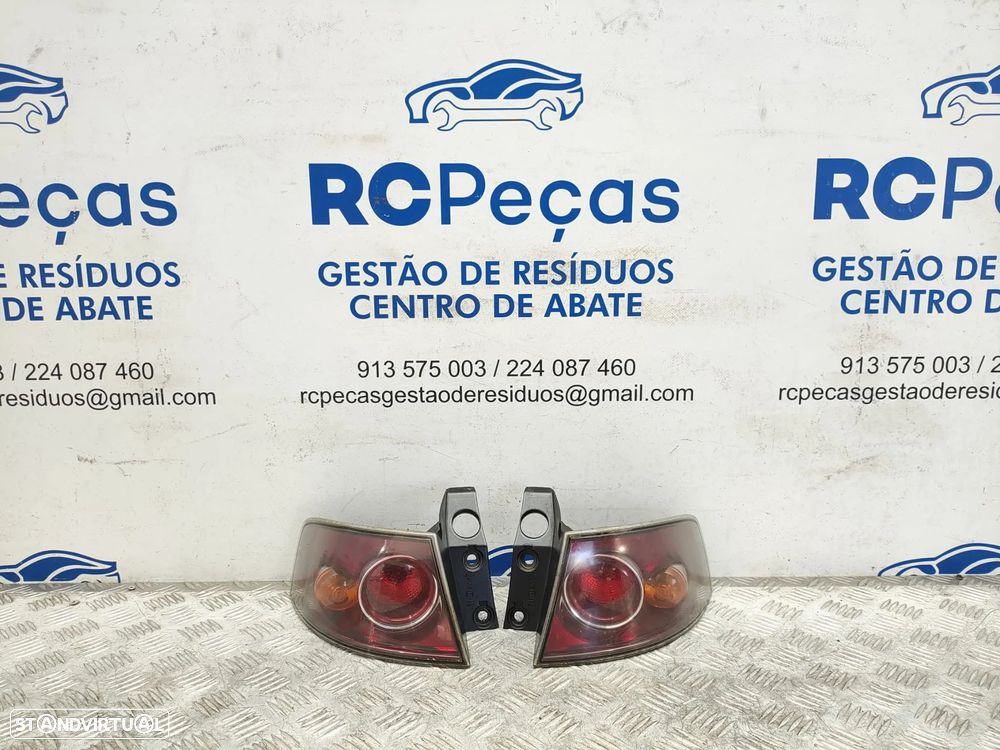 Farolins traseiros trás direito esquerdo originais Seat Ibiza 3 III 6L Pré Facelift de 2002 a 2006 - 1