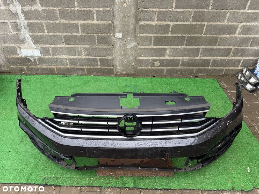 VW PASSAT B8 3G LIFT GTE 20- GRILL ZDERZAK PRZÓD ORG EU - 7