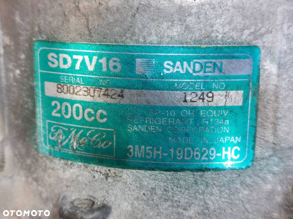 SPRĘŻARKA KOMPRESOR KLIMATYZACJI FOCUS MK2 2.0 TDCI 3M5H-19D629-HC - 5