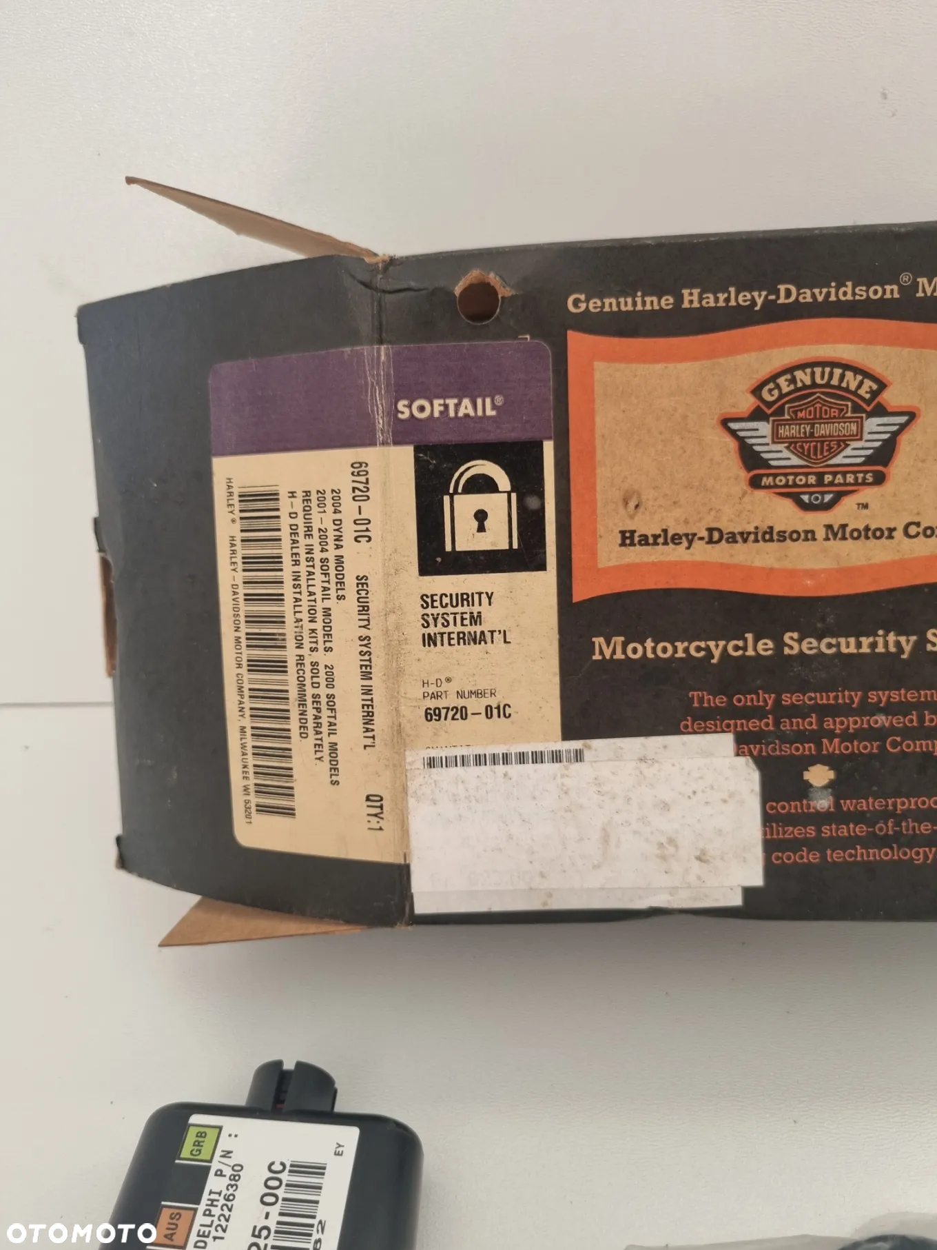 Harley Davidson Dyna Softail Alarm Security Moduł Fob  69720-01C - 3