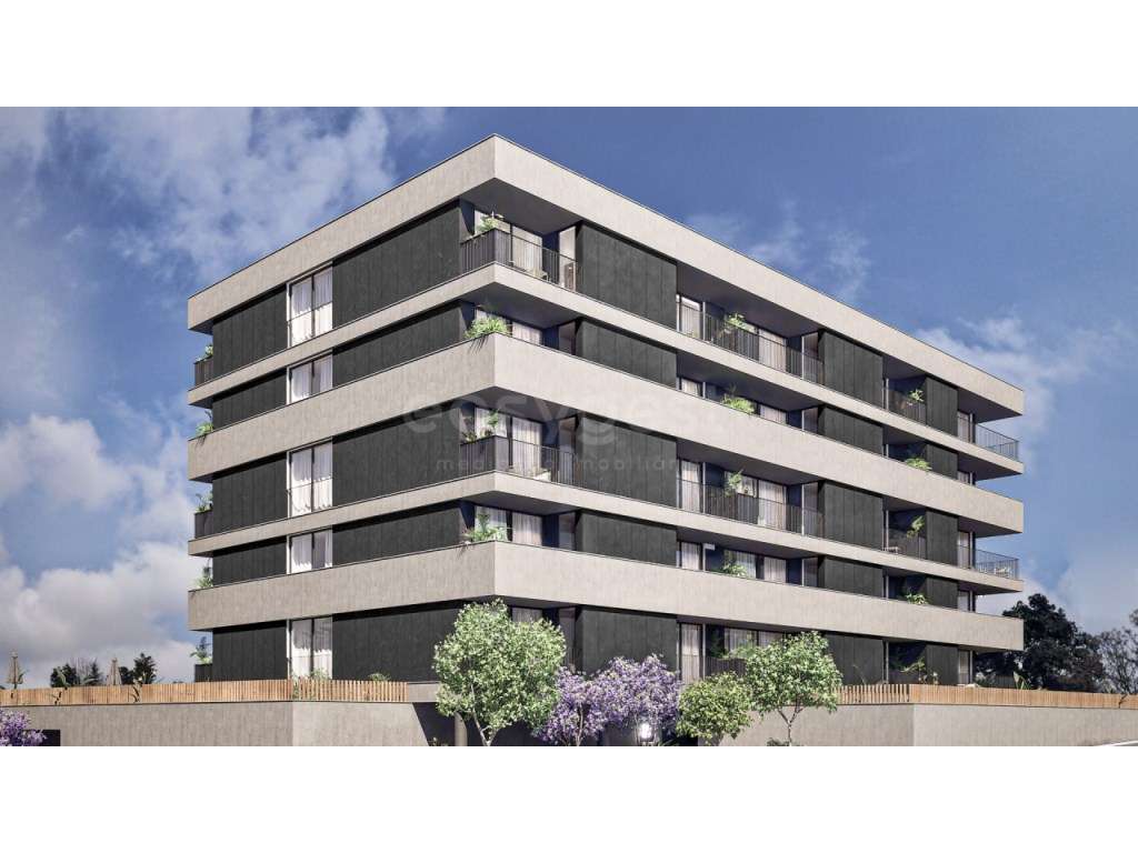 Apartamento T1 em empreendimento com piscina em São João da Madeira - Grande imagem: 2/18