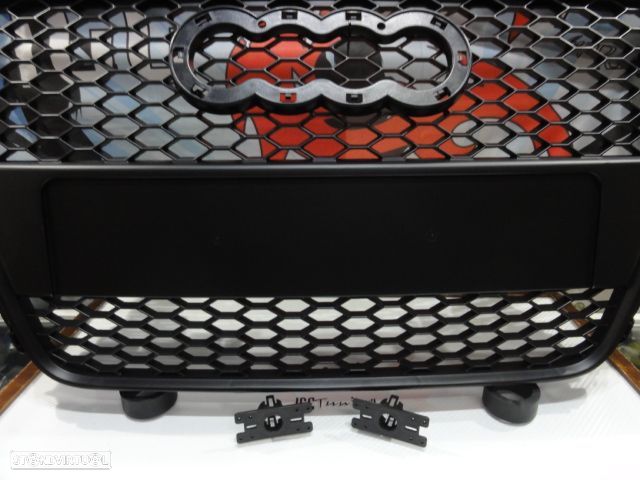 Grelha frontal AUDI A5/S5 07-11 LIFTBACK / COUPE / CABRIO RS5 look Preto mate - 10