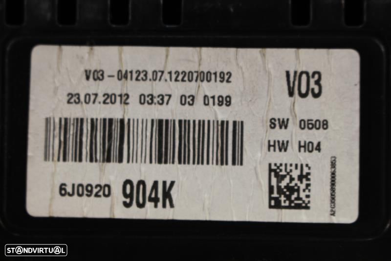 Quadrante Seat Ibiza Iv (6J5, 6P1)  6J0920904k / 6J0 920 904 K - 9