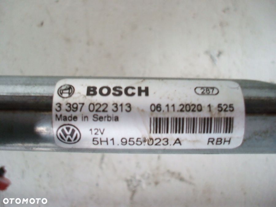 GOLF VIII SILNICZEK WYCIERACZEK MECHANIZM 5H1955023A - 3