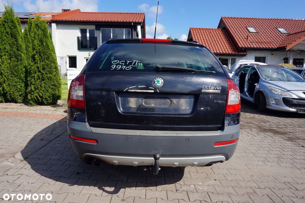 SKODA OCTAVIA II 1Z5 LIFT KOMBI 2010 9910 2.0 TDI BMM 140KM KXV 4X4 CZARNY na części - 4