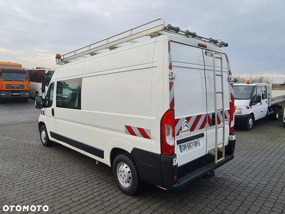 Citroën Jumper 2015r. Brygadówka 7 Osobowy L3H2 Klima Bagażnik Dachowy - 12